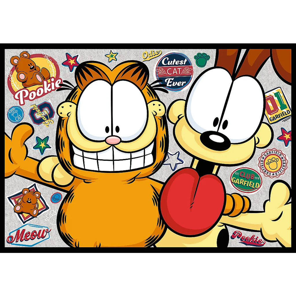 imagen de Las aventuras de Garfield puzzle de 4x250 piezas - Trefl 3