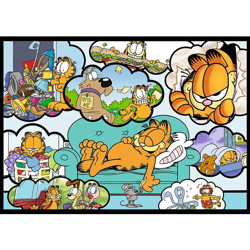 imagen de Las aventuras de Garfield puzzle de 4x250 piezas - Trefl 4