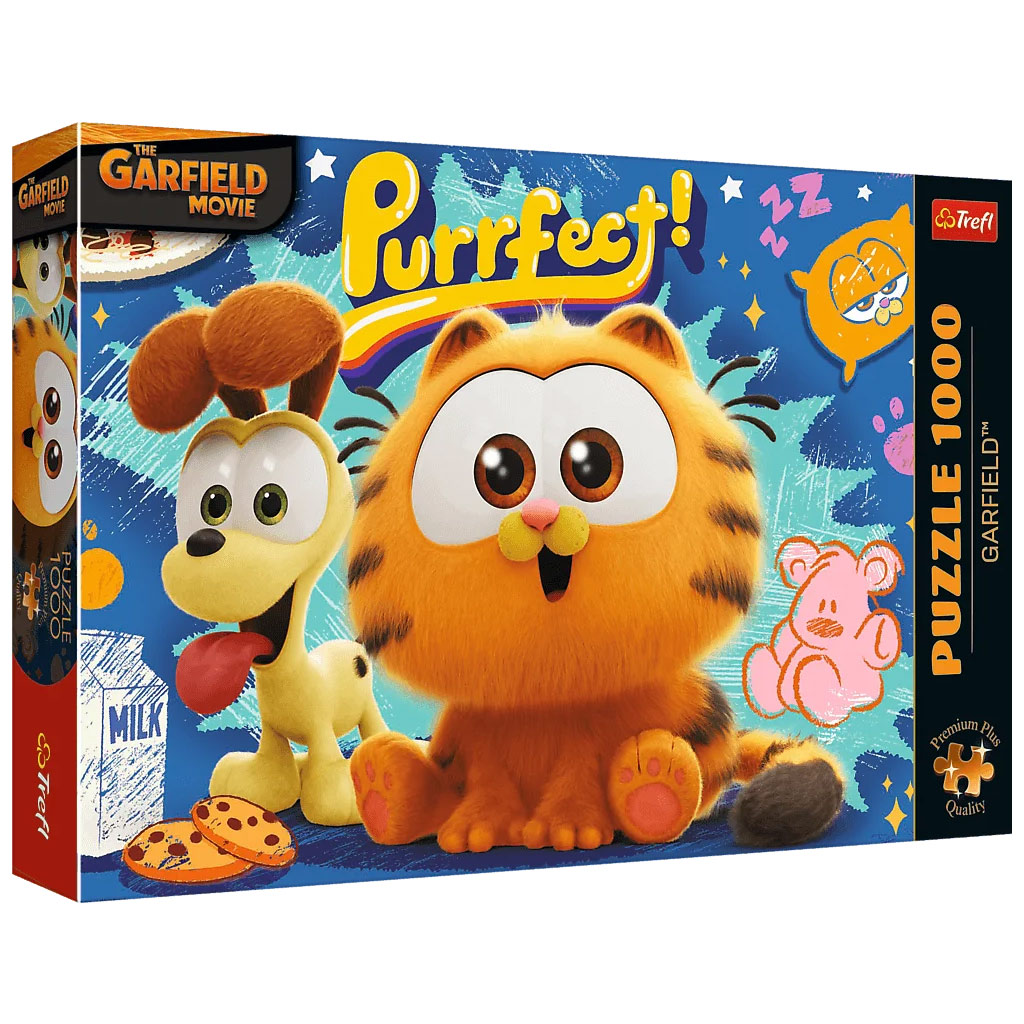 imagen de Las aventuras de Garfield y Odie puzzle de calidad Premium plus de 1000 piezas - Trefl 1