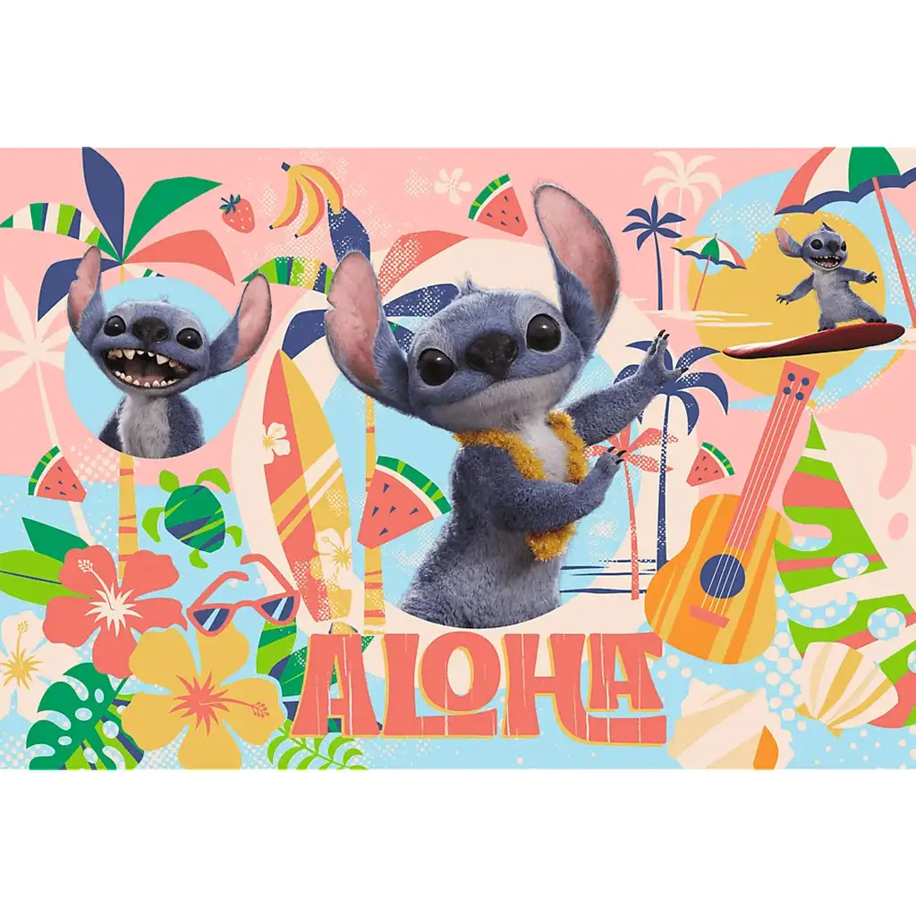 imagen de Las aventuras de Stitch puzzle de 100 piezas - Trefl 2