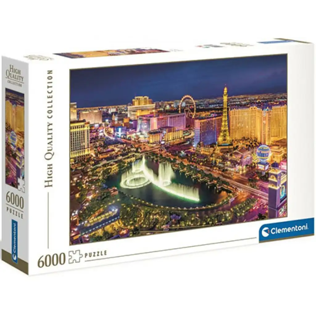 imagen de Las Vegas, Estados Unidos HQC puzzle de 6000 piezas - Clementoni 1