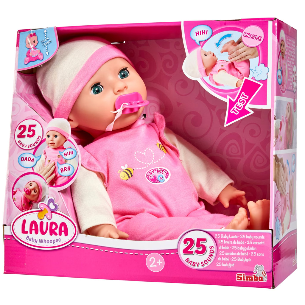 imagen de Laura Baby Whoopee muñeca - Simba Toys 1