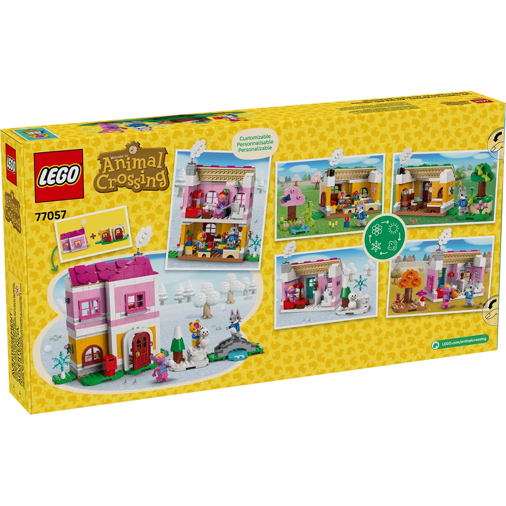 imagen de LEGO® Animal Crossing™: Casas Creativas: estaciones alegres (77057) 8