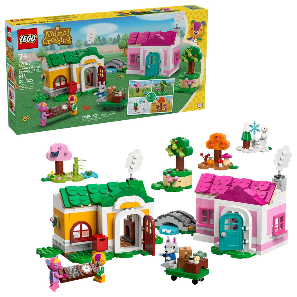 imagen de LEGO® Animal Crossing™: Casas Creativas: estaciones alegres (77057) 1