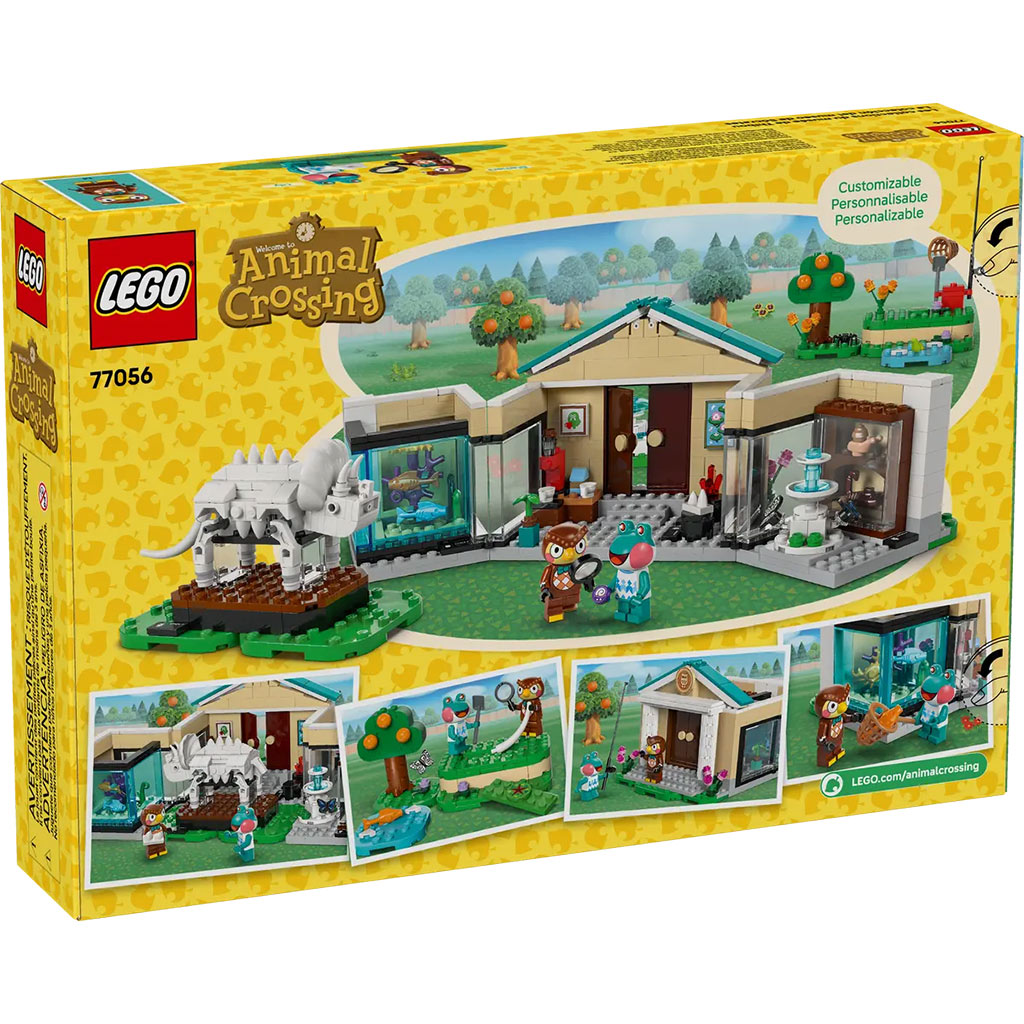 imagen de LEGO® Animal Crossing™: Colección del museo de Blathers (77056) 7