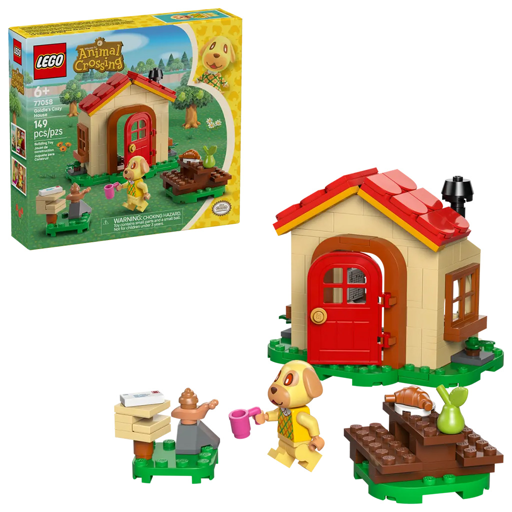 imagen de LEGO® Animal Crossing™: La casa acogedora de Goldie 1