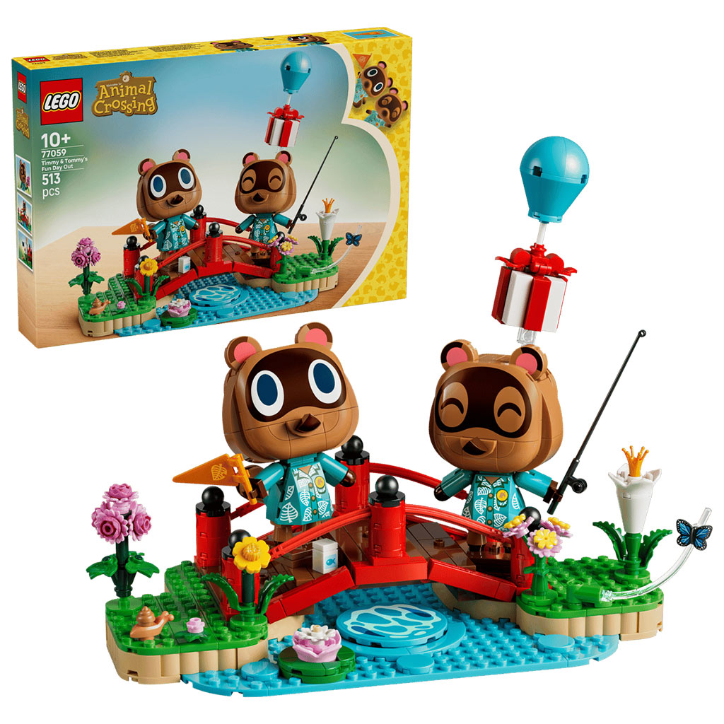 imagen de LEGO® Animal Crossing™: La divertida aventura de Timmy y Tommy (77059) 1