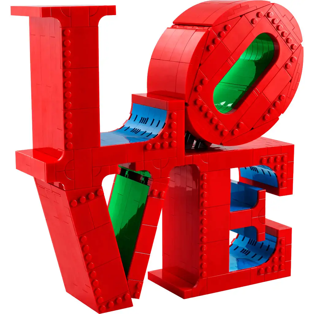imagen de LEGO® ART: LOVE decoración de letreros (31214) 2