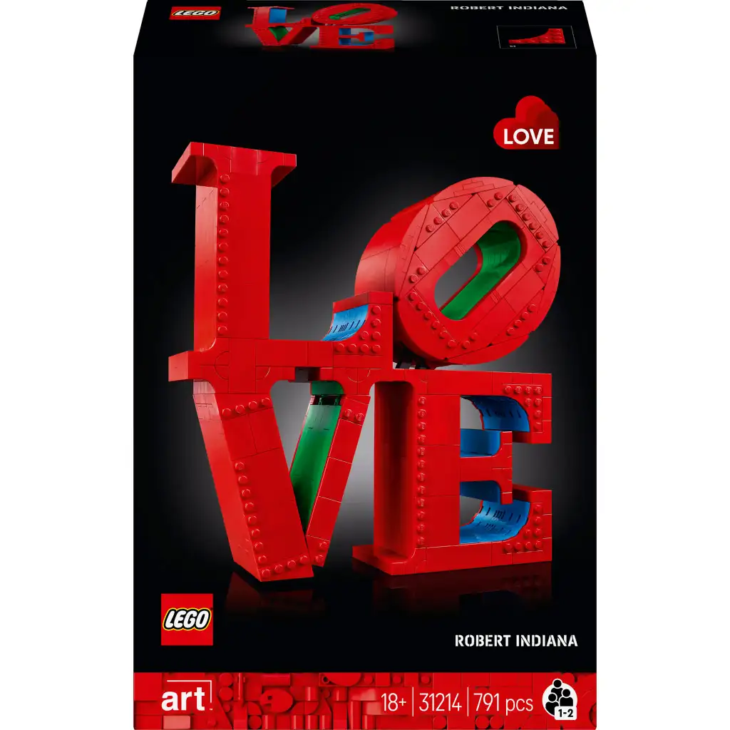imagen de LEGO® ART: LOVE decoración de letreros (31214) 1