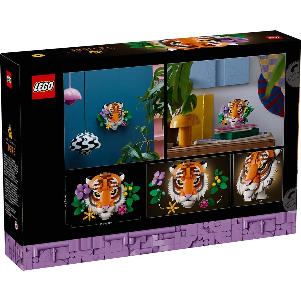 imagen de LEGO® Art: Una colección de fauna - Tigre (31217) 2