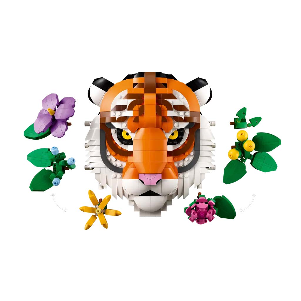 imagen de LEGO® Art: Una colección de fauna - Tigre (31217) 4