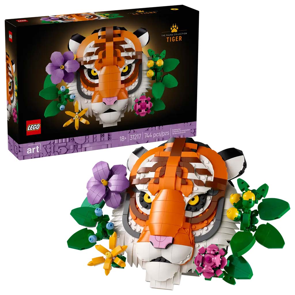 imagen de LEGO® Art: Una colección de fauna - Tigre (31217) 1