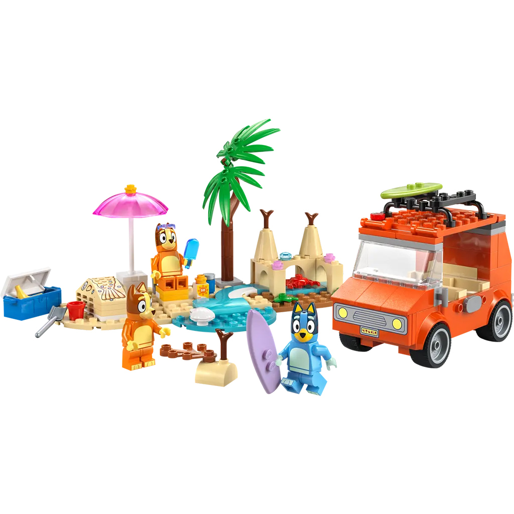 imagen de LEGO® Bluey™: Bluey y su familia viaja a la playa (11202L) 2