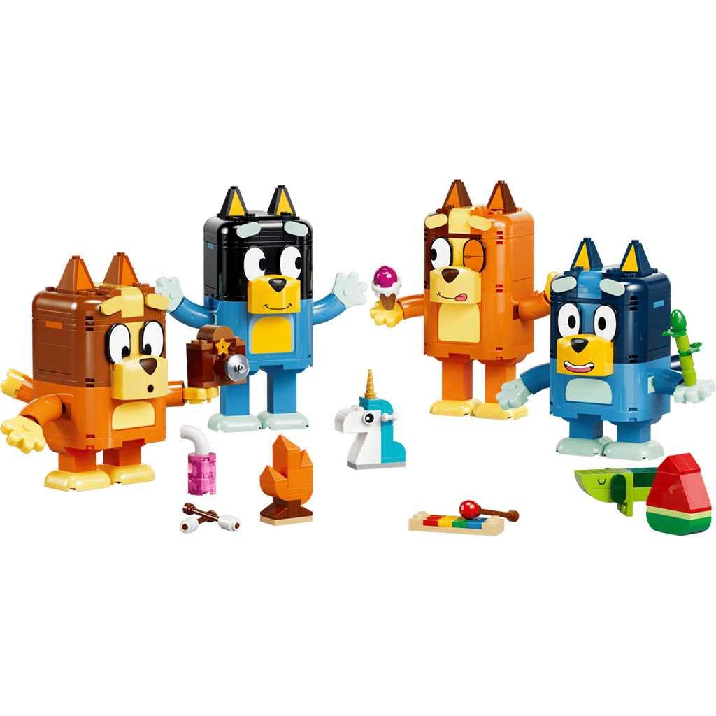 imagen de LEGO® Bluey™: La familia Bluey de bloques (11217) 2