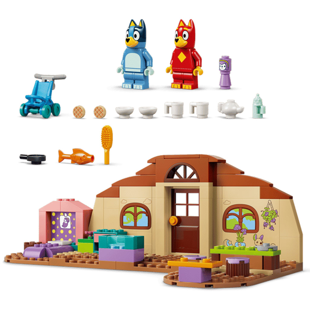 imagen de LEGO® Bluey™: Rusty y Bluey en la escuela (11221) 4