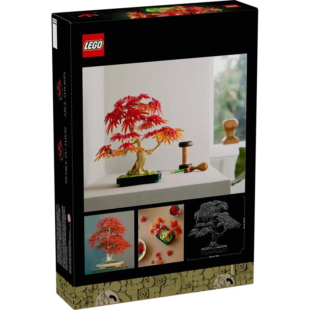 imagen de LEGO® Botanicals: Arce japonés de hojas rojas bonsái (10348) 2