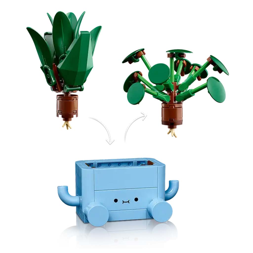 imagen de LEGO® Botanicals: Plantas Sonrientes (10349) 4