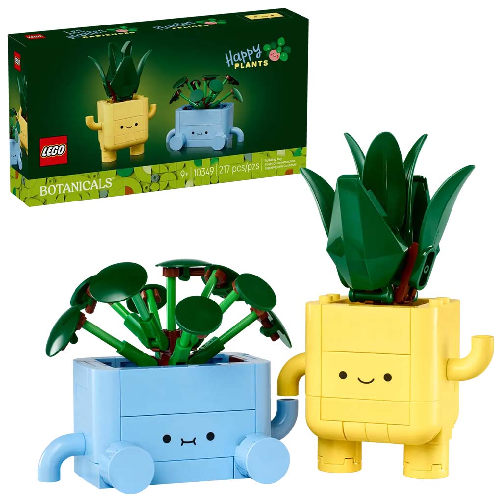 imagen de LEGO® Botanicals: Plantas Sonrientes (10349) 1