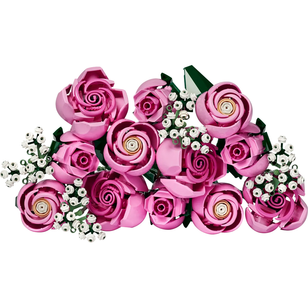 imagen de LEGO® Botanicals: Ramo de rosas rosa (10374) 2