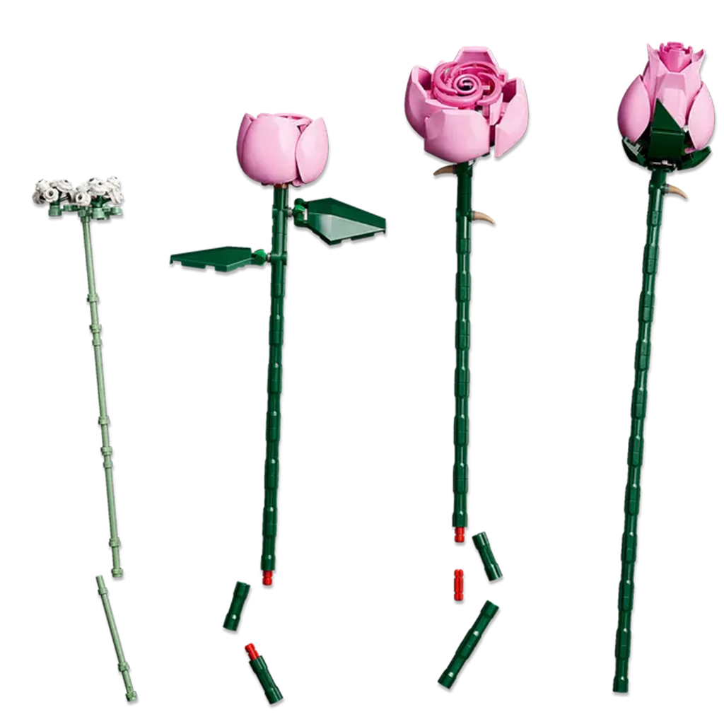 imagen de LEGO® Botanicals: Ramo de rosas rosa (10374) 5