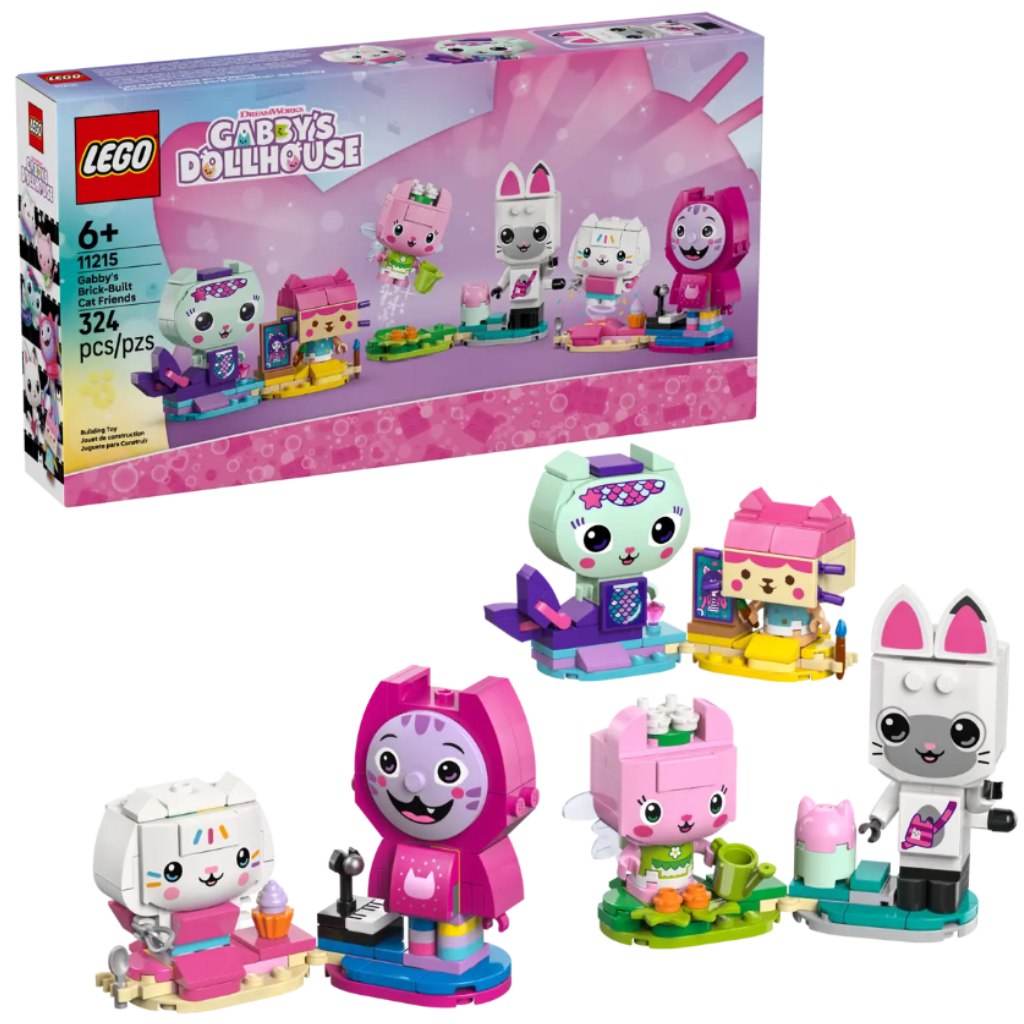 imagen de LEGO® Casa de Gabi: Amigos felinos construidos con bloques Gabi (11215) 1