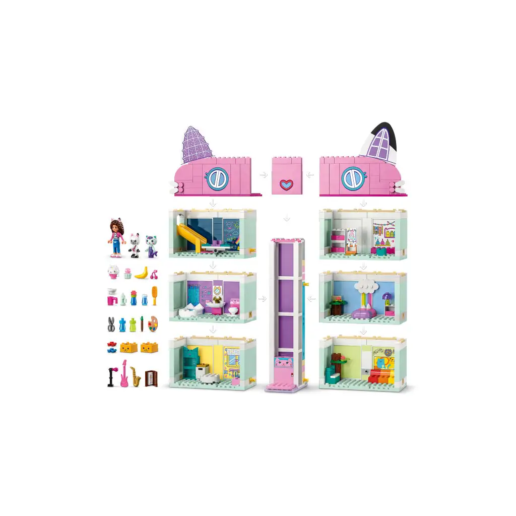 imagen de LEGO® Casa de Gabi: Casa de Gabi (10788) 3