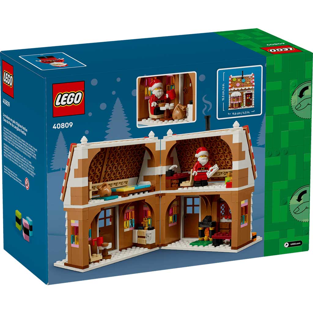imagen de LEGO®: Casa de jengibre festiva (40809) 6