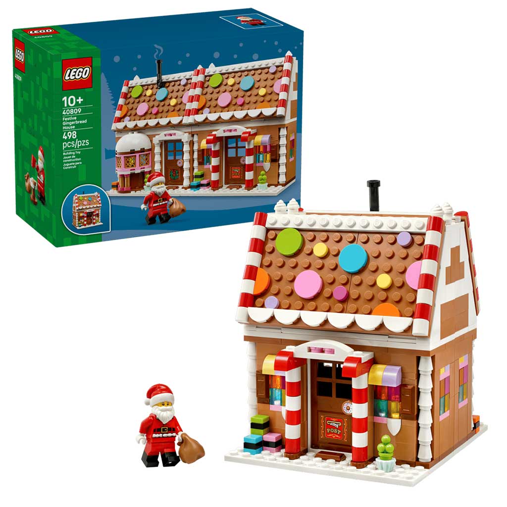 imagen de LEGO®: Casa de jengibre festiva (40809) 1