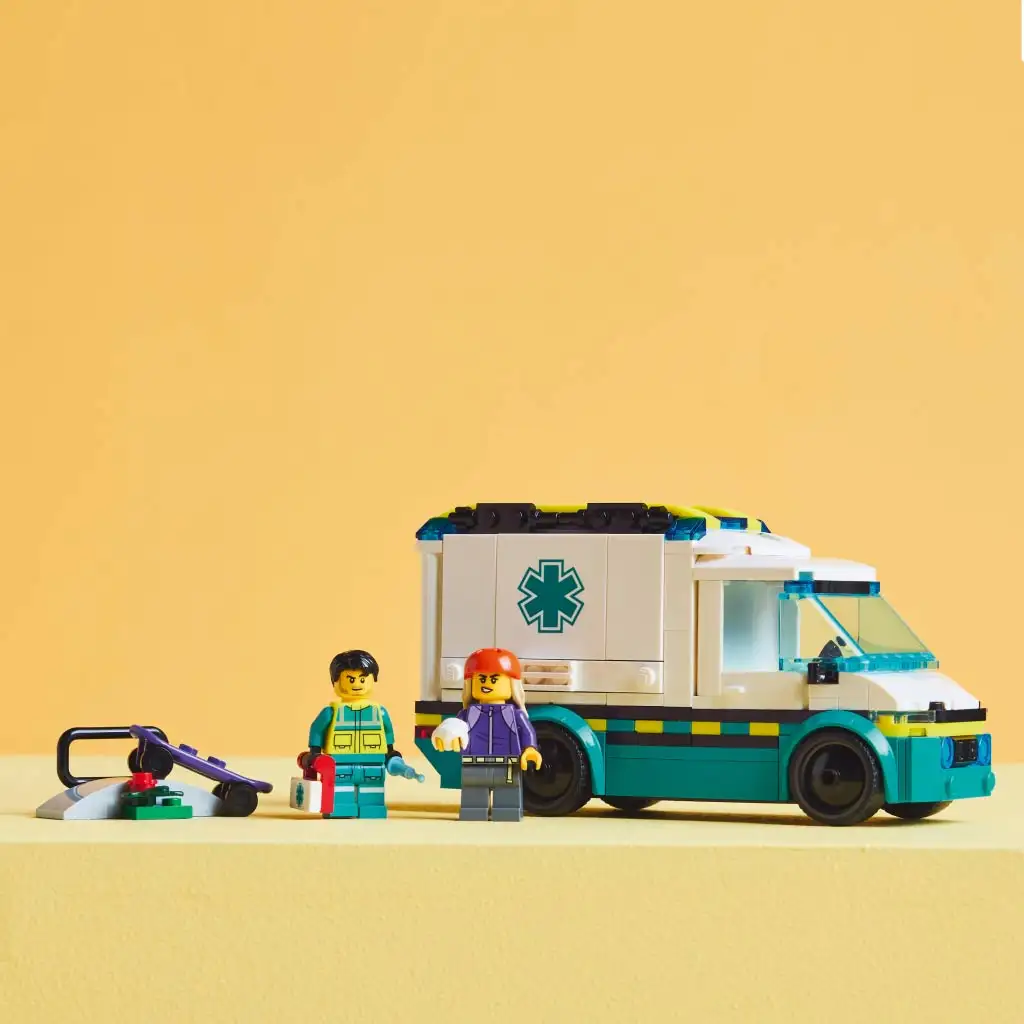 imagen de LEGO® City: Ambulancia de emergencia (60451) 3