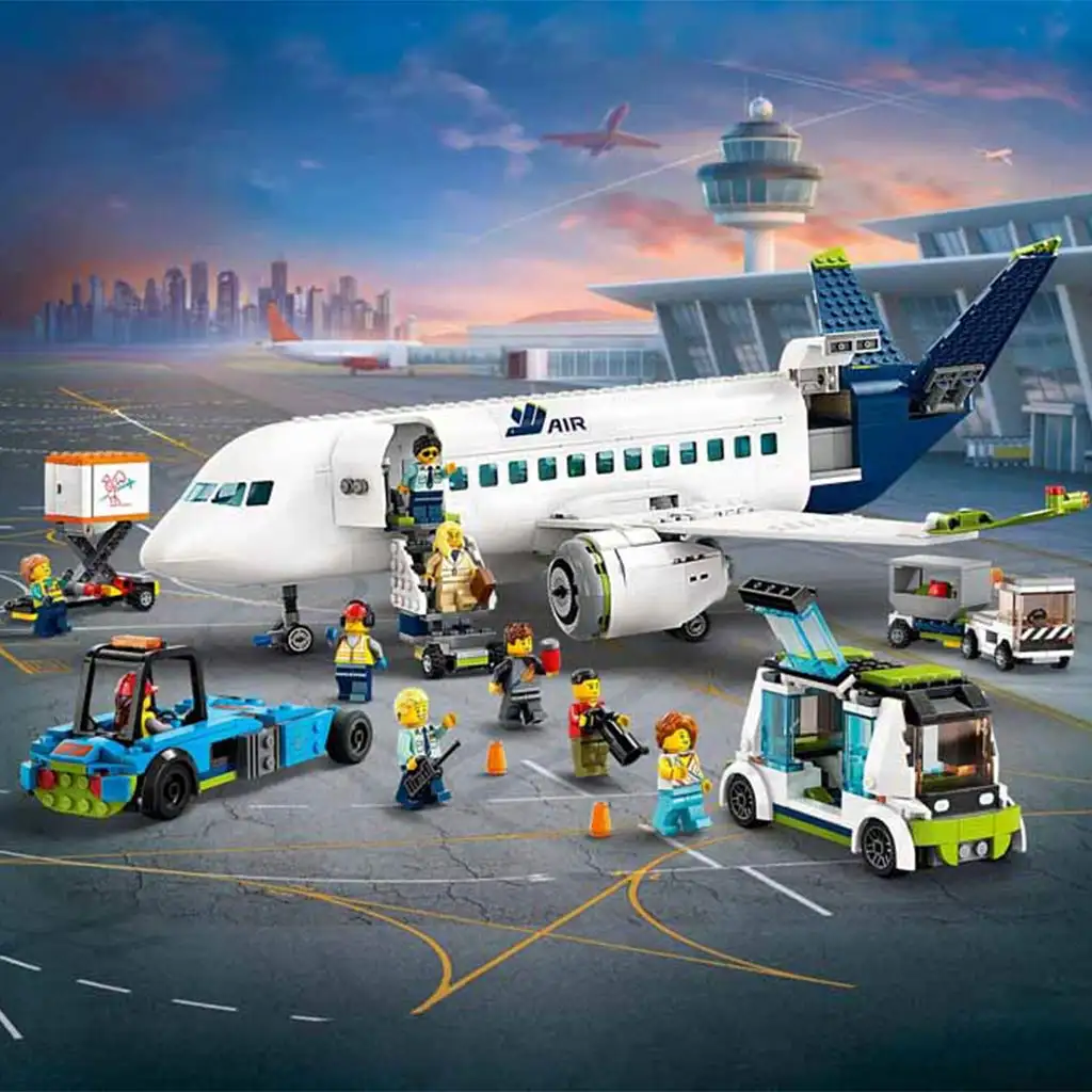 imagen de LEGO® City: Avión de pasajeros (60367) 10