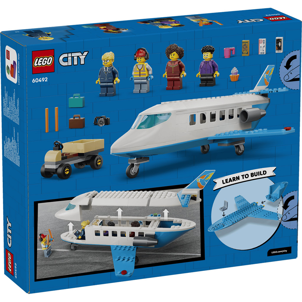 imagen de LEGO® City: Avión de pasajeros (60492) 7