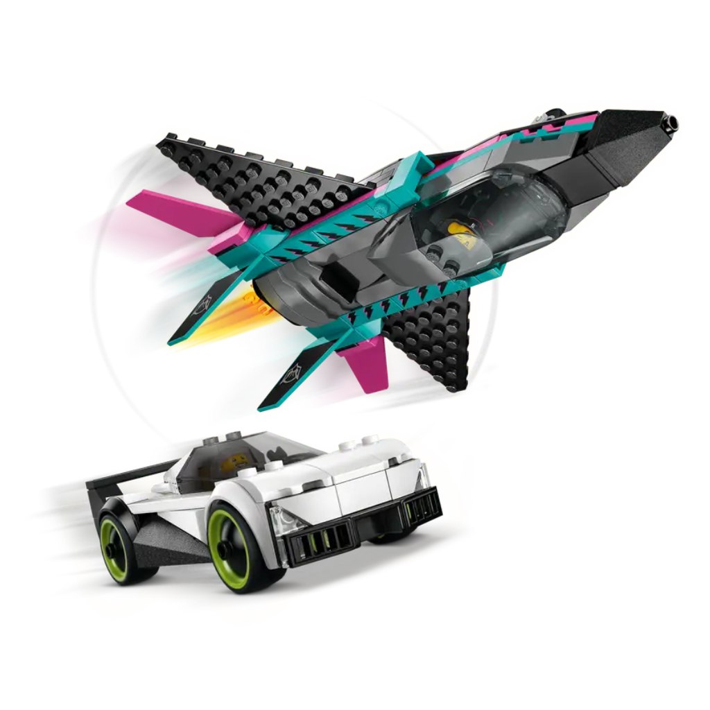 imagen de LEGO® City: Avión vs. coche (60489) 3