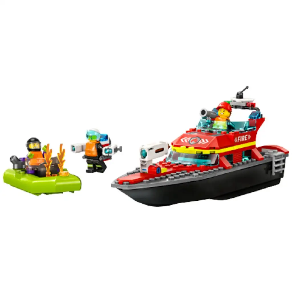 imagen de LEGO® City: Barco de Bomberos (60373) 3