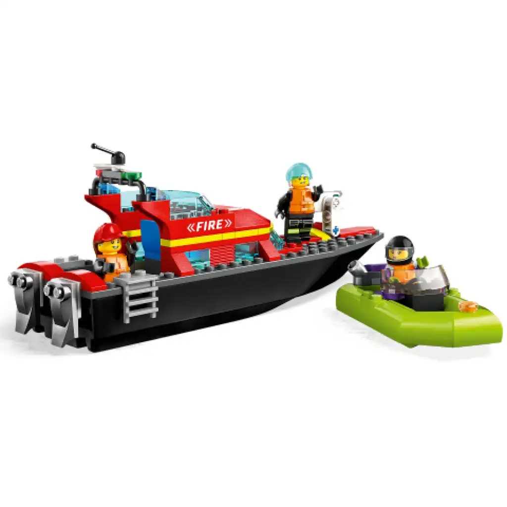 imagen de LEGO® City: Barco de Bomberos (60373) 4
