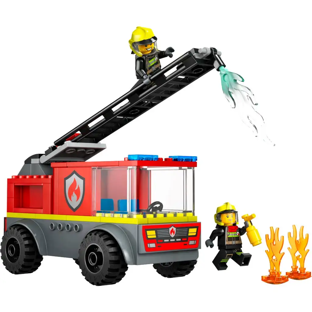 imagen de LEGO® City: Camión de bomberos con escalera (60463) 2