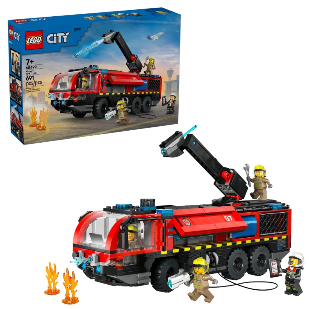 imagen de LEGO® City: Camión de bomberos del aeropuerto (60499) 1