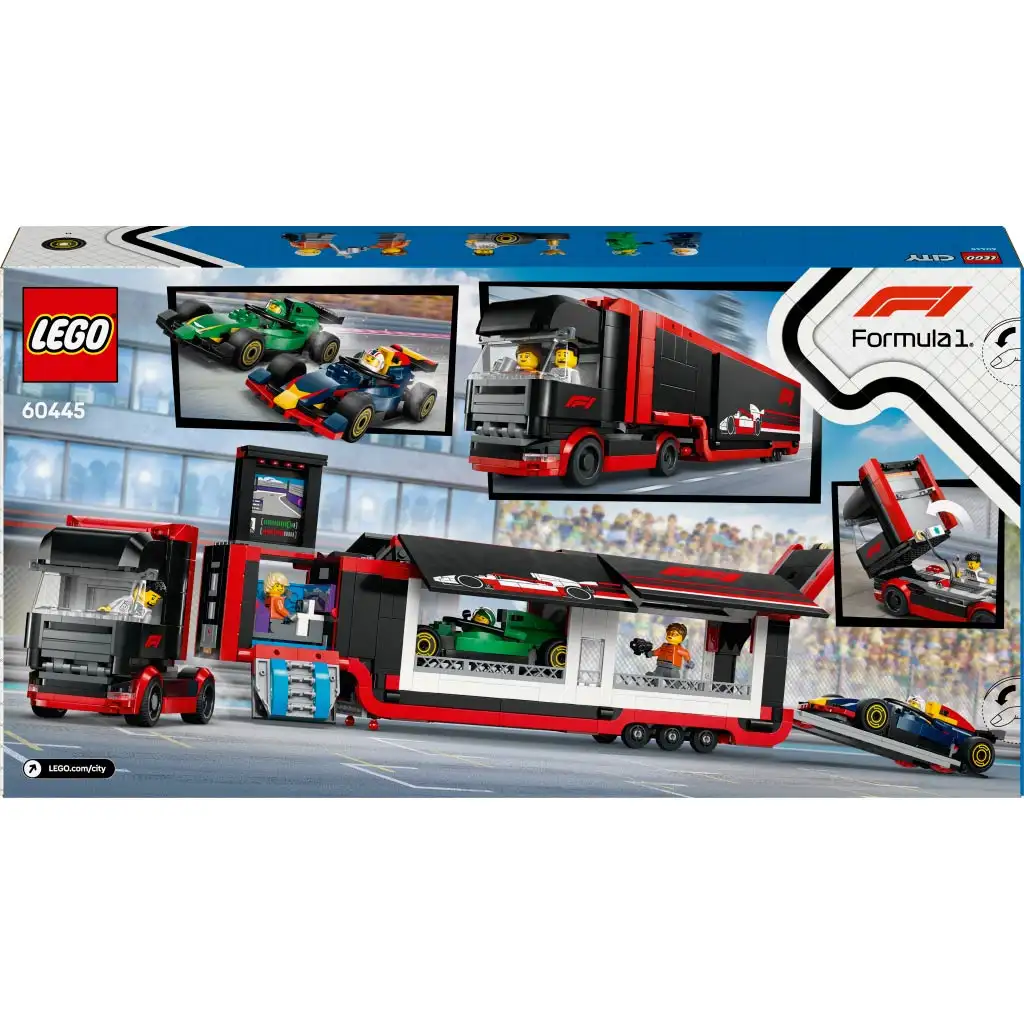 imagen de LEGO® City: Camión de F1® con coches F1® RB20 y AMR24 (60445) 5