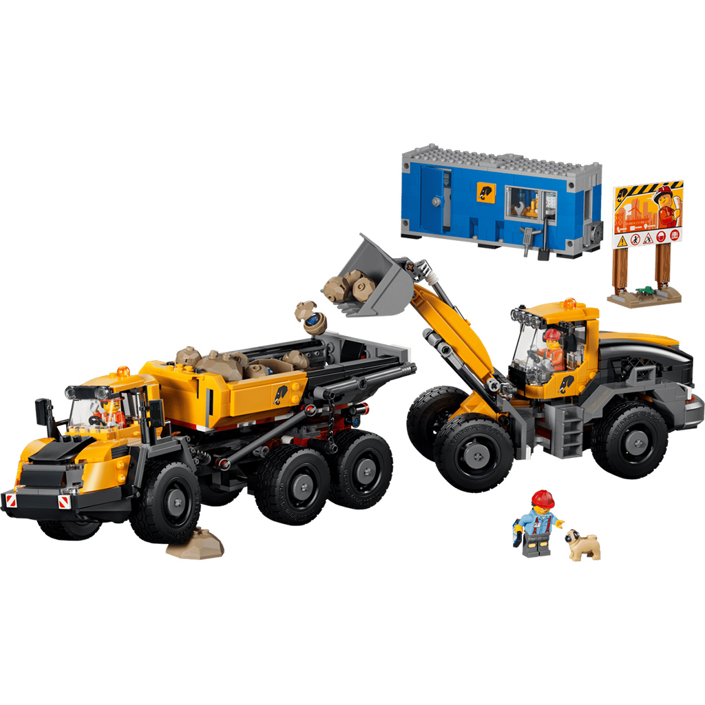 imagen de LEGO® City: Cargadora y camión volquete (60494) 2