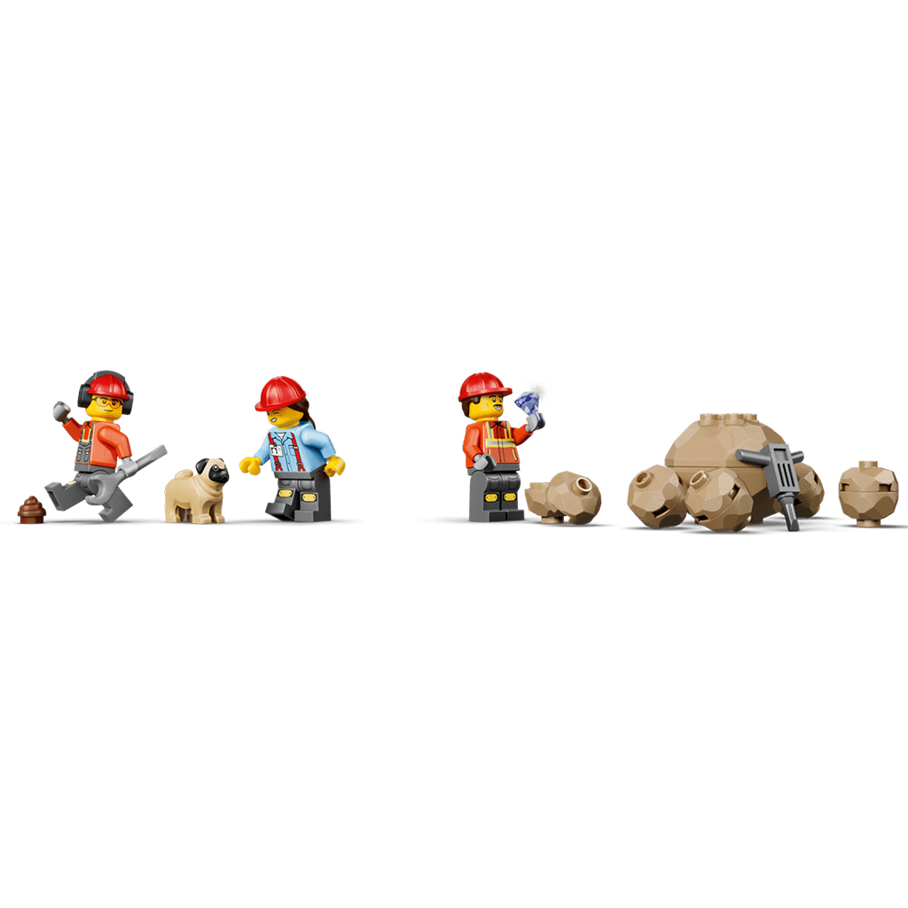 imagen de LEGO® City: Cargadora y camión volquete (60494) 3