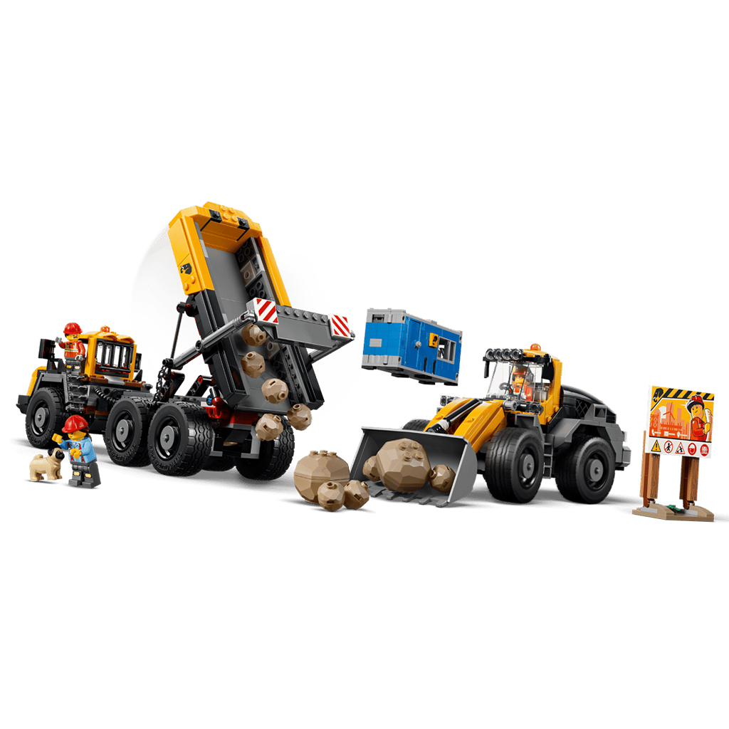 imagen de LEGO® City: Cargadora y camión volquete (60494) 4