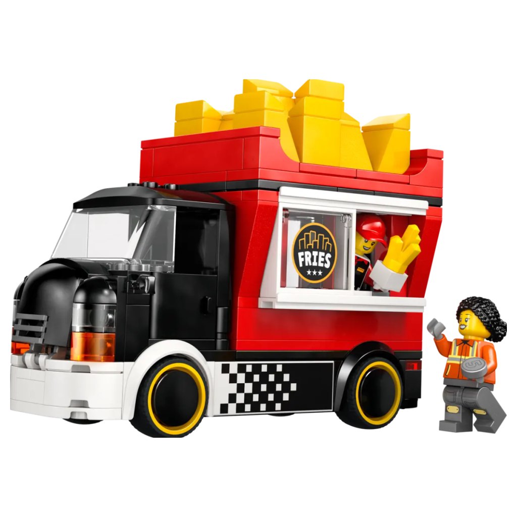 imagen de LEGO® City: Carrito de comida de papas fritas (60488) 2