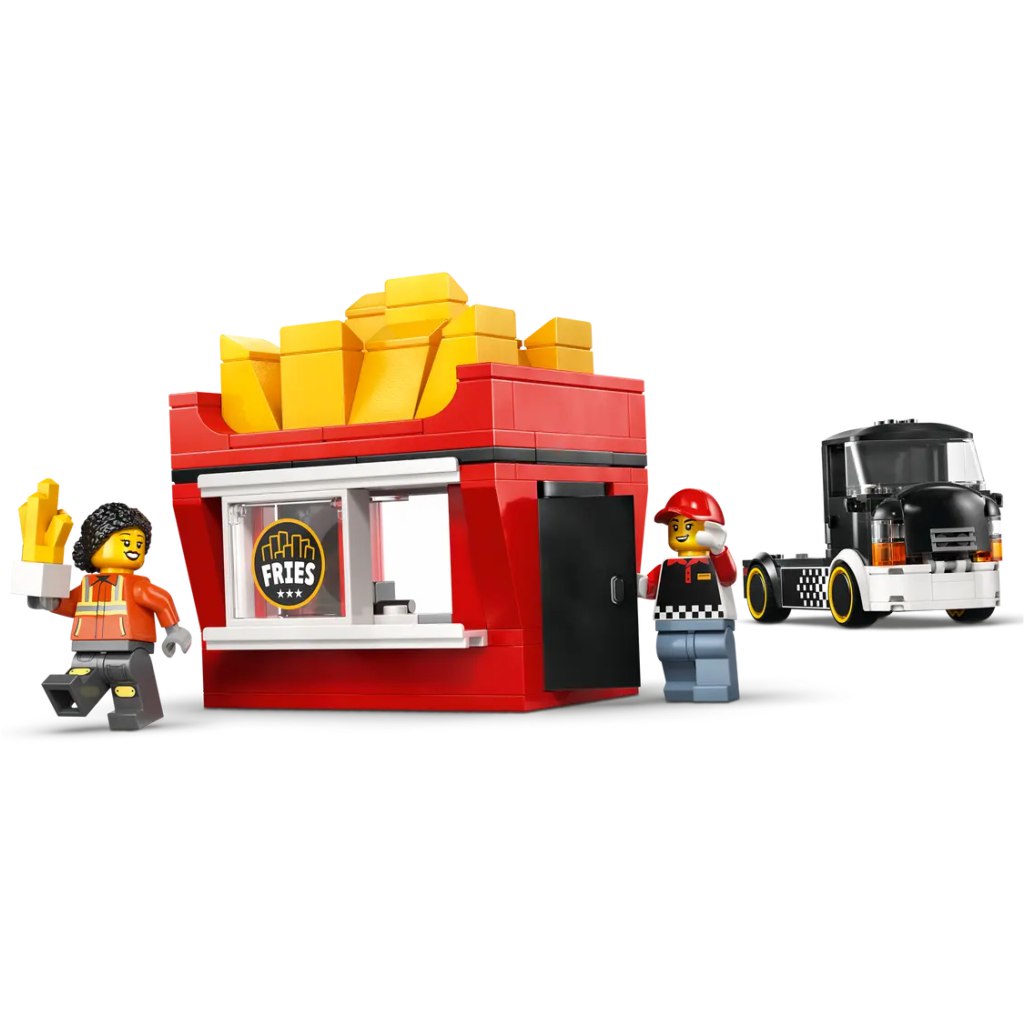 imagen de LEGO® City: Carrito de comida de papas fritas (60488) 3