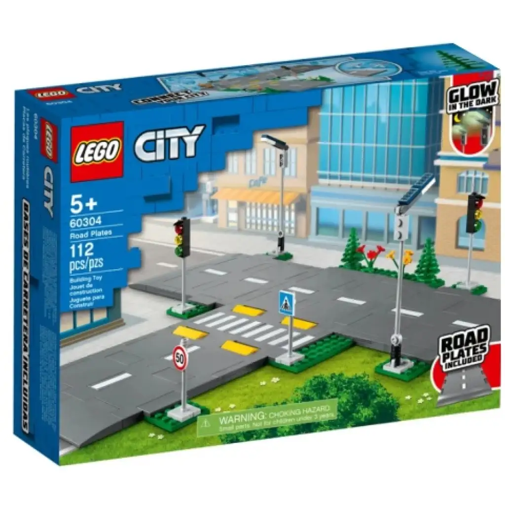 imagen de LEGO® City: Elementos de carretera (60304) 1