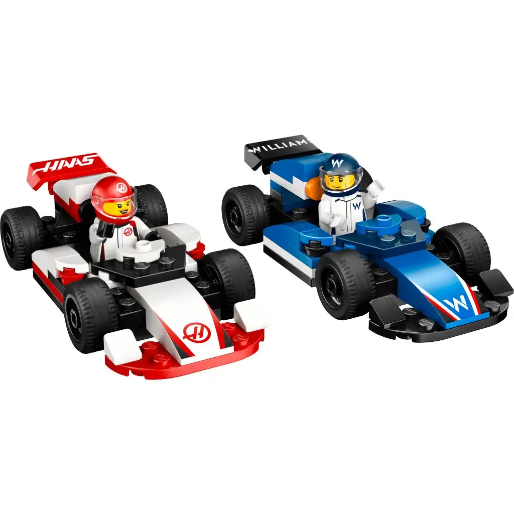 imagen de LEGO® City: F1® de Williams Racing y Haas F1® coches de carreras (60464) 2