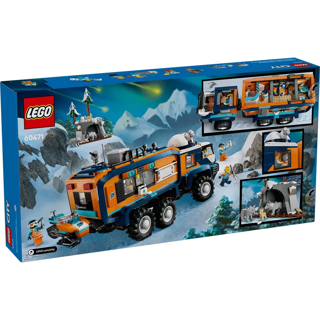 imagen de LEGO® City: Laboratorio móvil de exploradores del Ártico (60471) 2