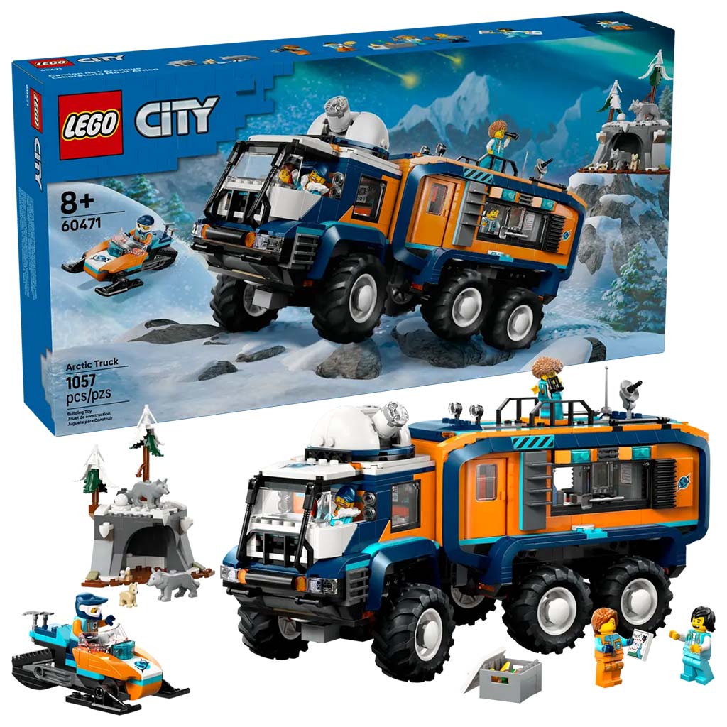 imagen de LEGO® City: Laboratorio móvil de exploradores del Ártico (60471) 1