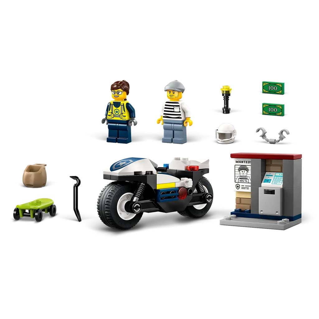 imagen de LEGO® City: Persecución en motocicleta policial (60455) 4