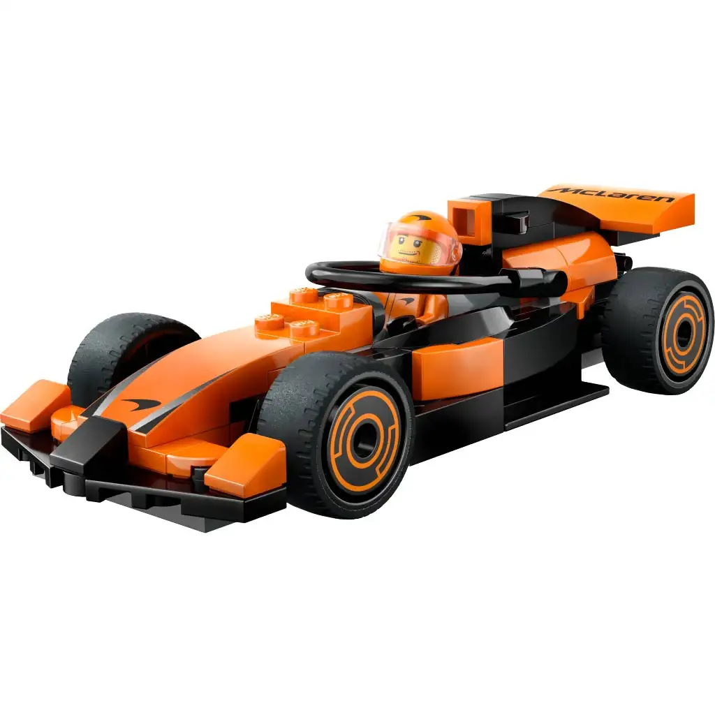 imagen de LEGO® City: Piloto de F1® McLaren con coche de carreras (60442) 2