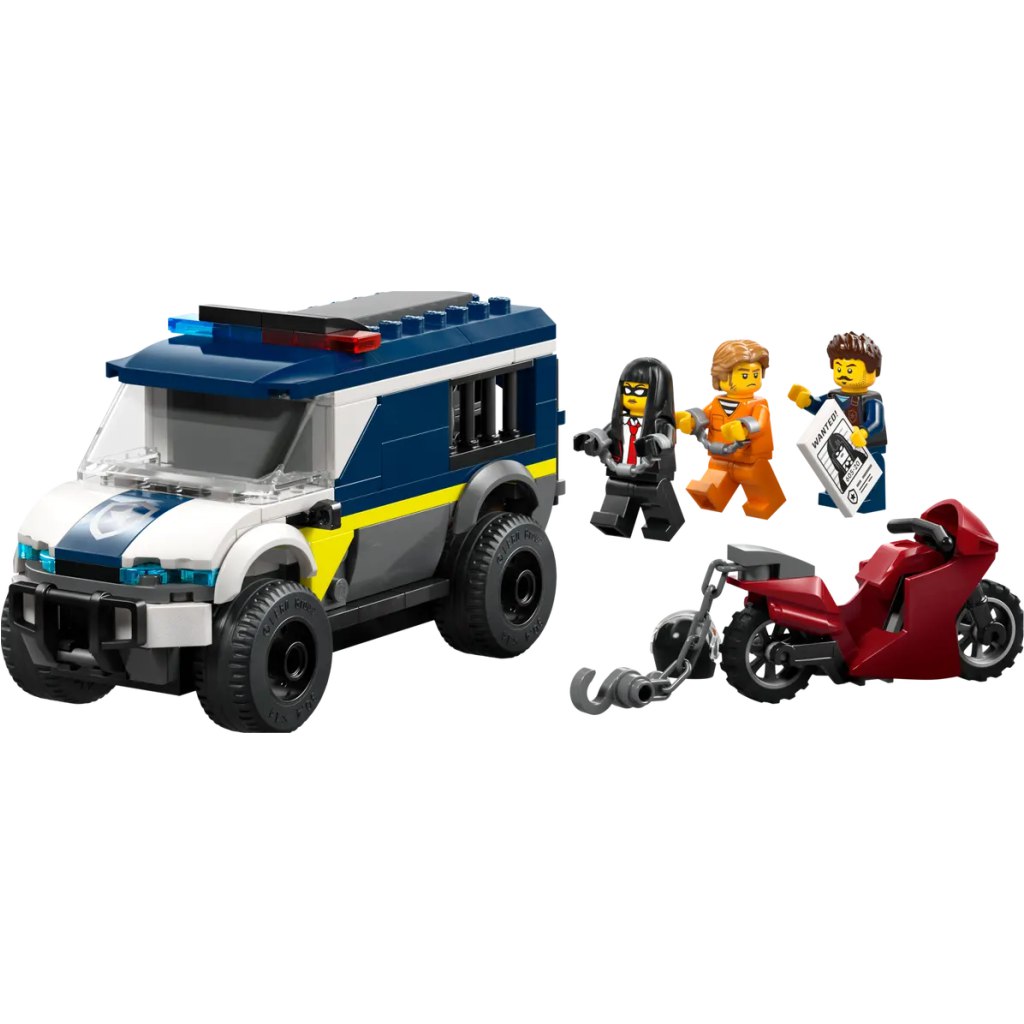 imagen de LEGO® City: Transportador de prisioneros de policía (60479) 2