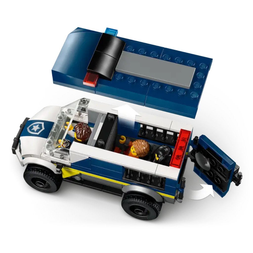 imagen de LEGO® City: Transportador de prisioneros de policía (60479) 3